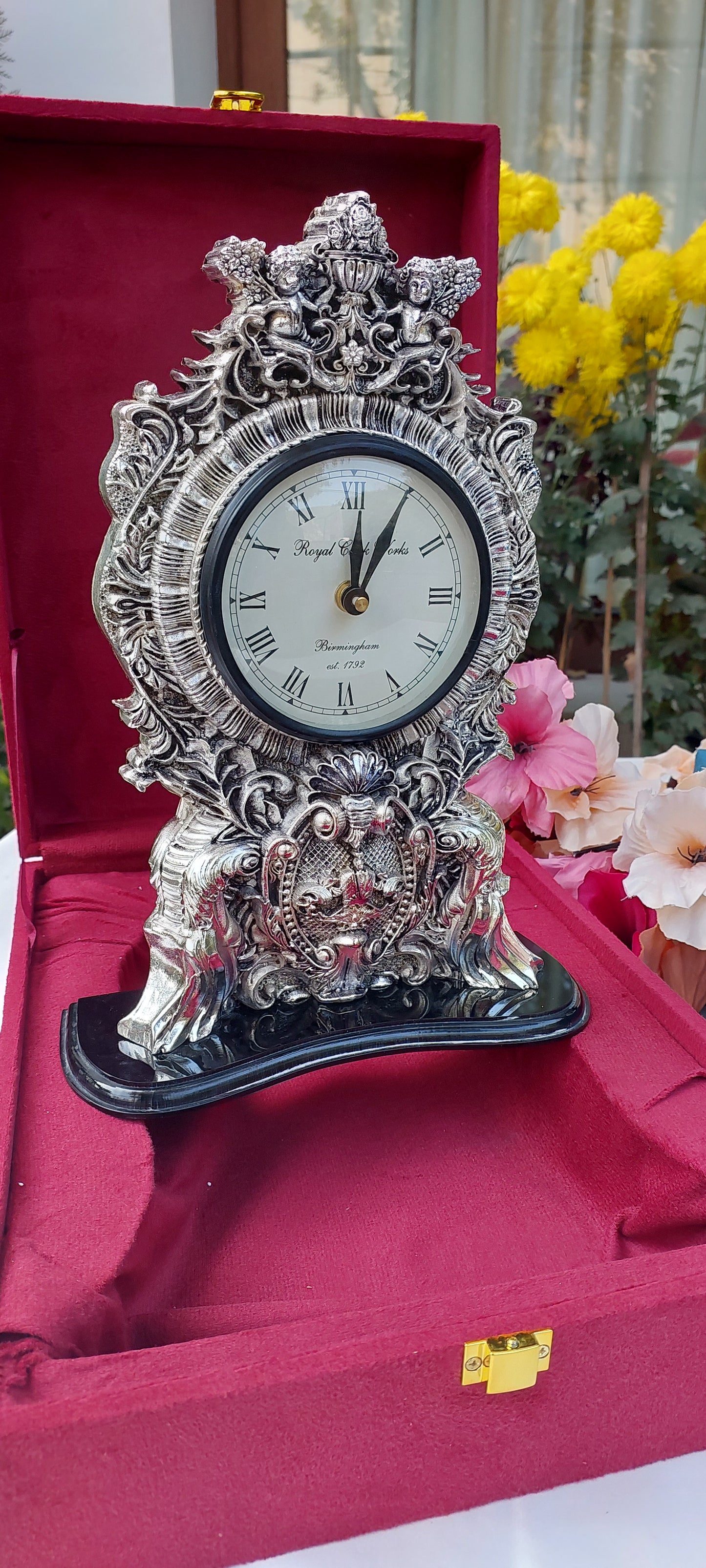 Silver Clock