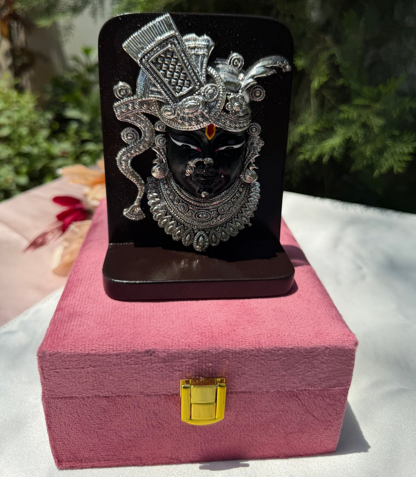 Silver Black Shreenathji