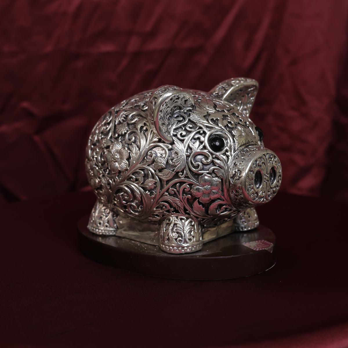 Silver Piggy Bank