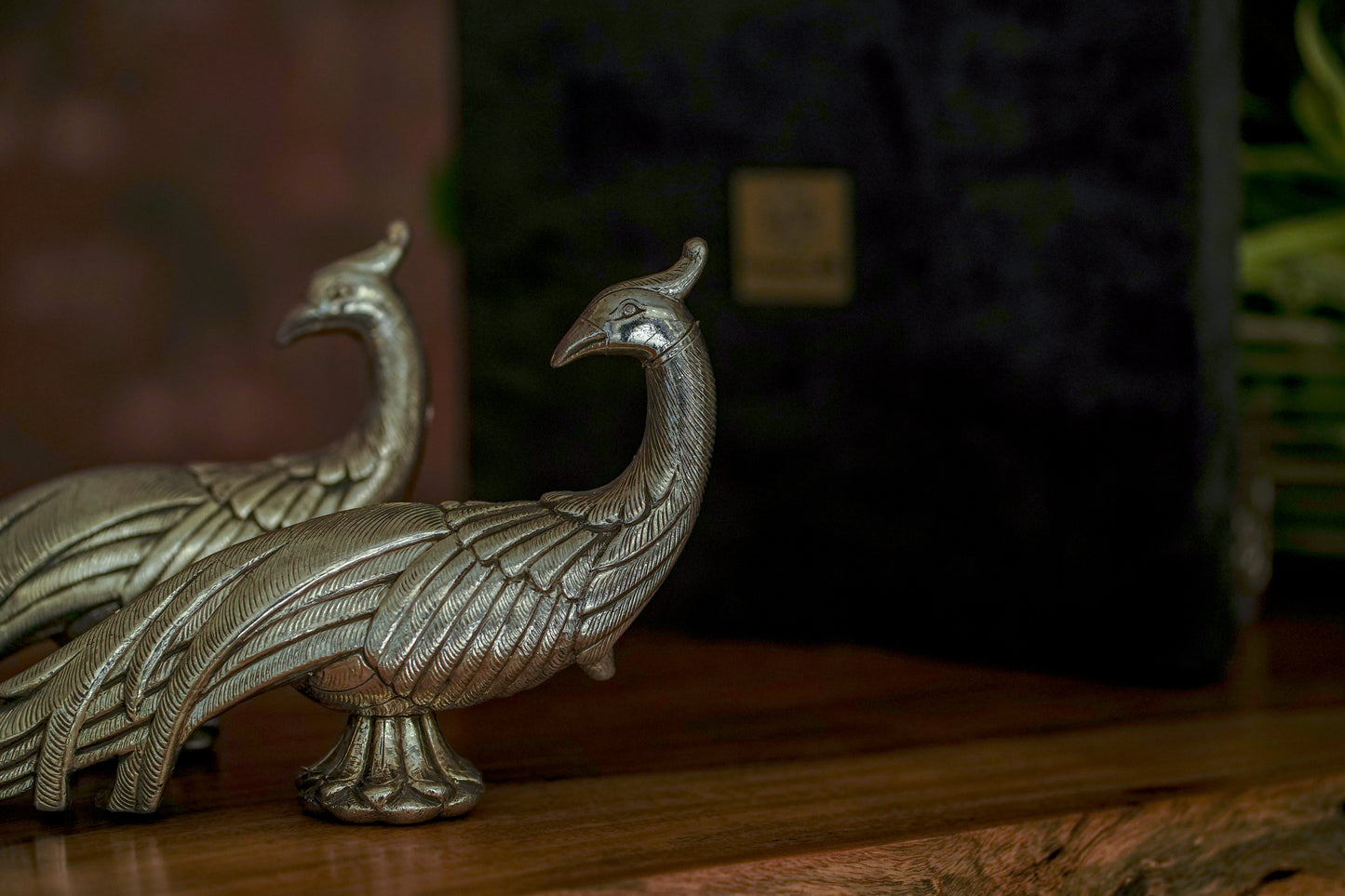 Image of Silver Peacock Pair