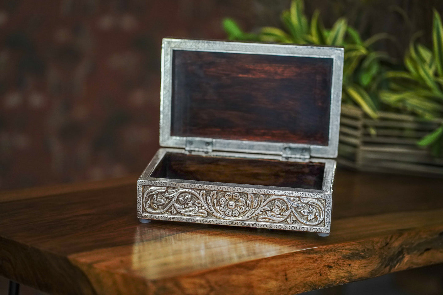 Silver Jewellery Box