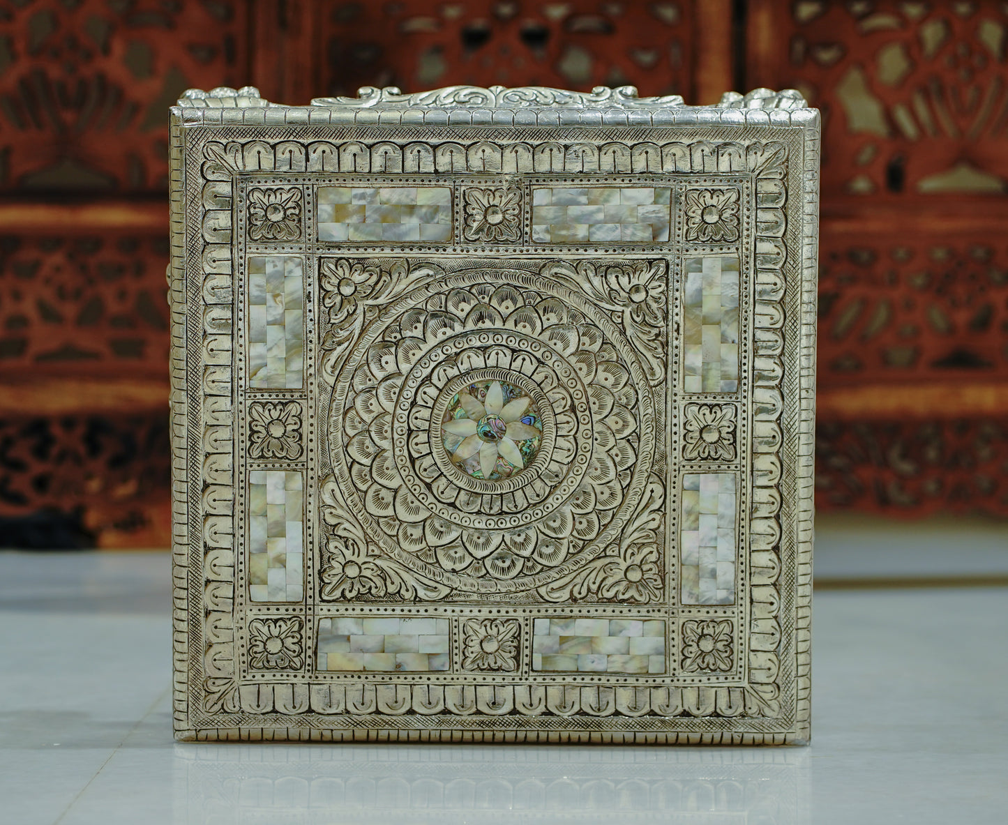 MOP Pure Silver Chowki