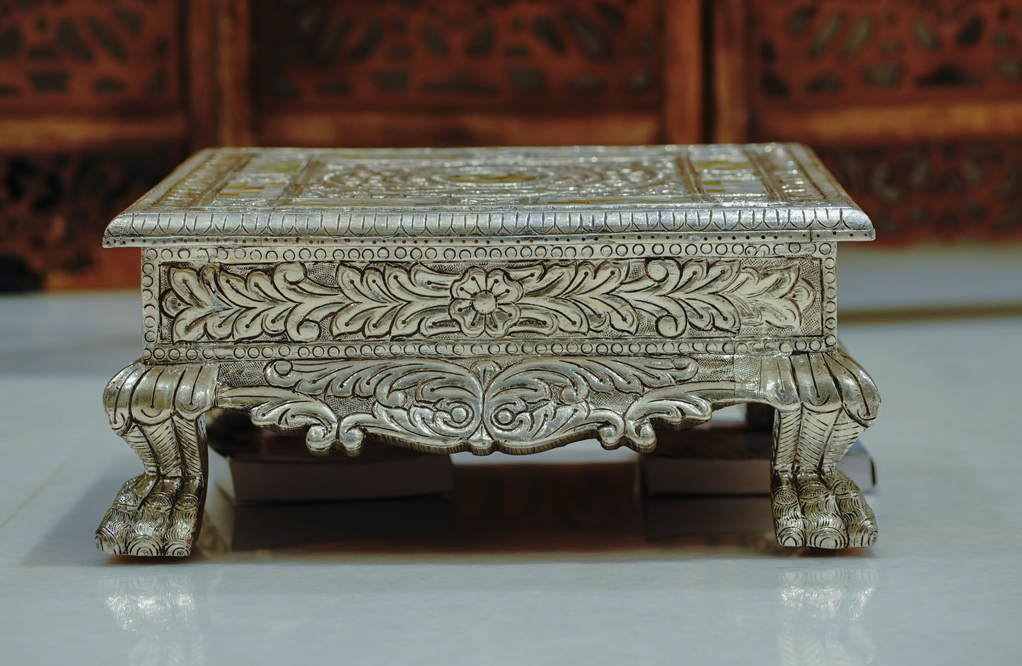 MOP Pure Silver Chowki