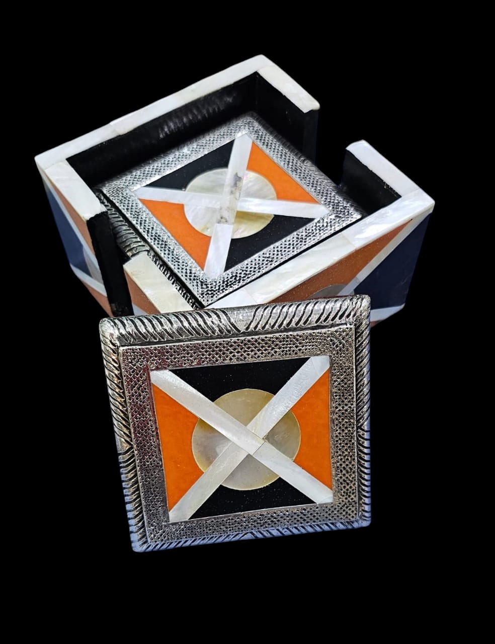Silver Life of Circle Coasters
