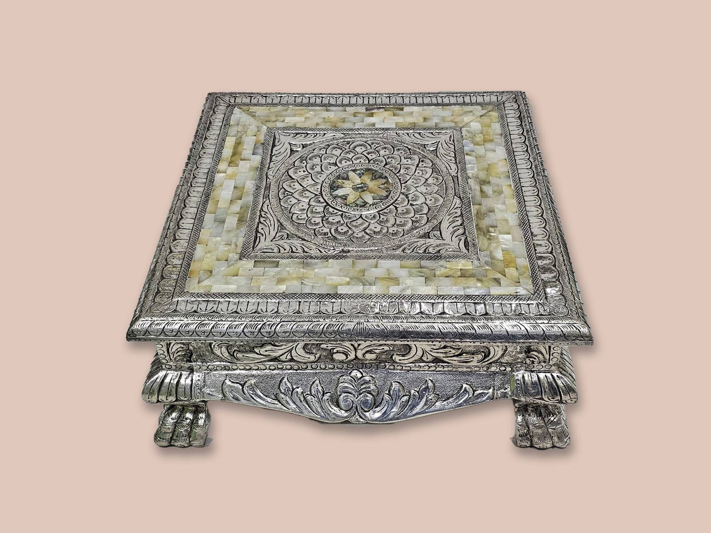 Product of Silver Yellow Chowki