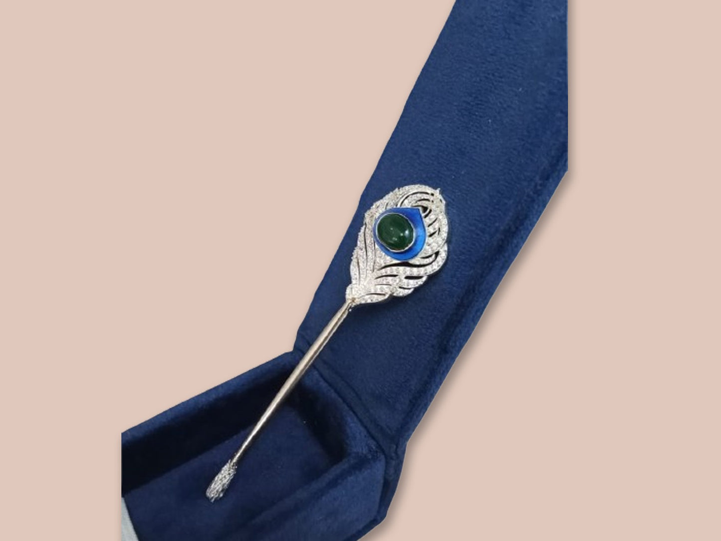 Image of Silver Feather Tilak Stick