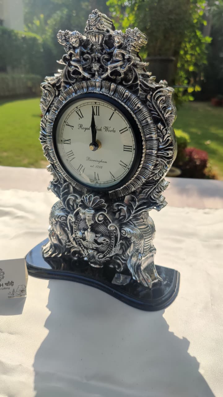 Silver Clock