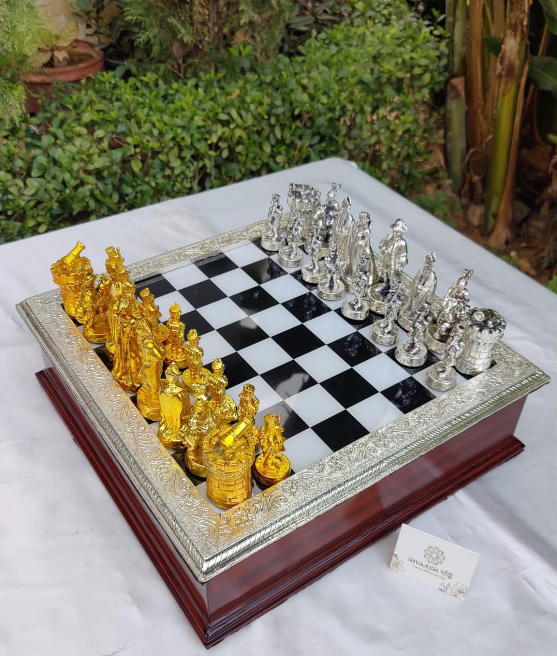 Silver Chess Set