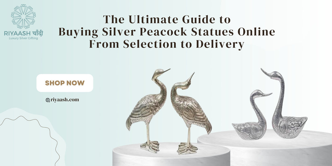 Buy Silver Peacock - Riyaash chaandi