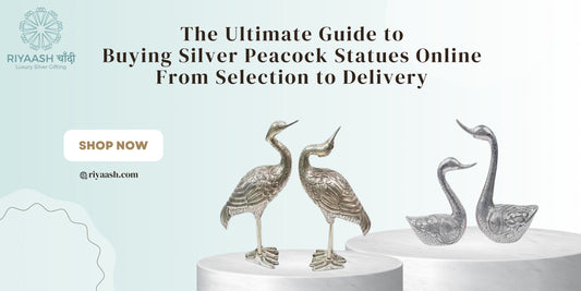 Buy Silver Peacock - Riyaash chaandi