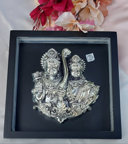 Silver Ram-Sita Frame