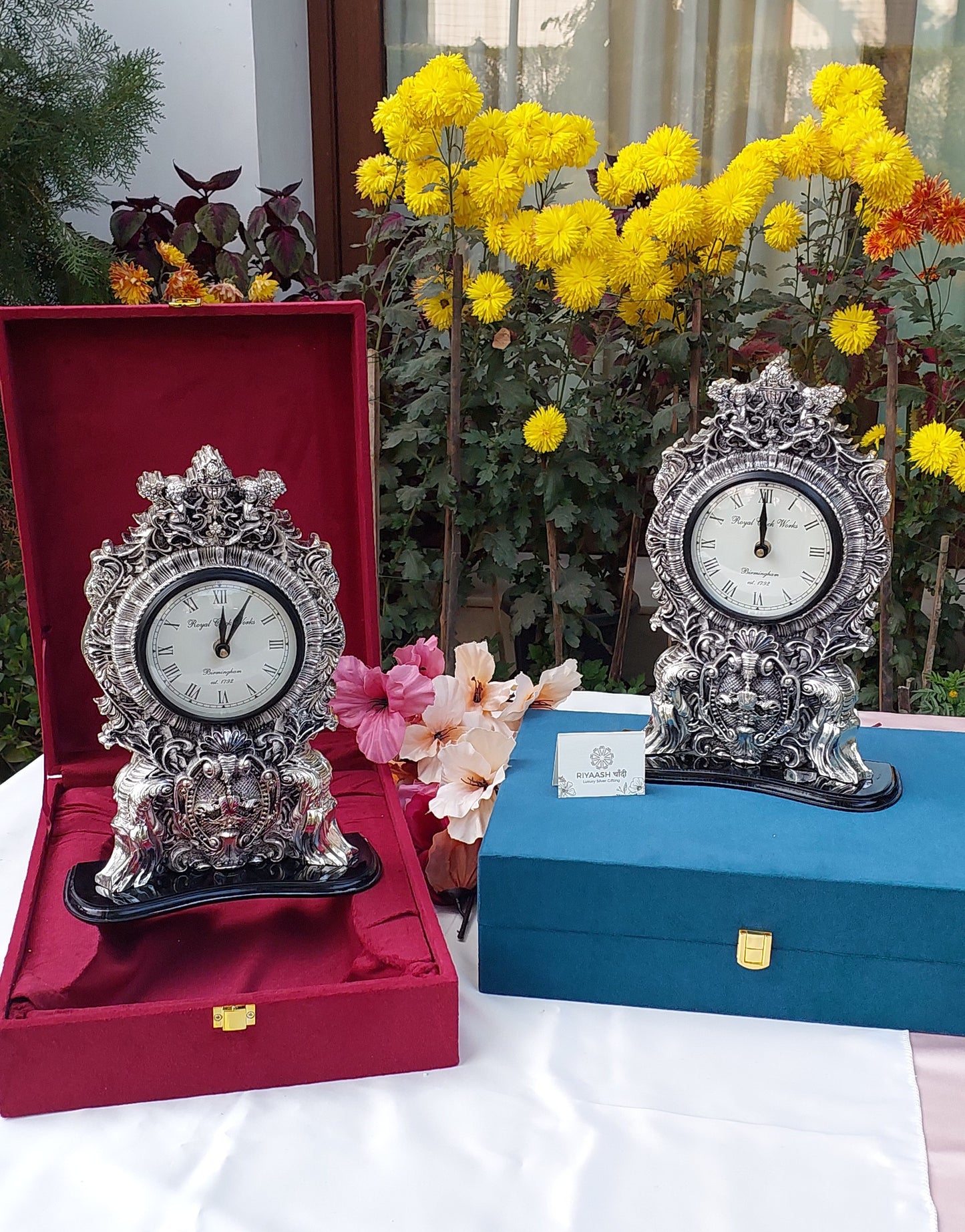 Silver Clock