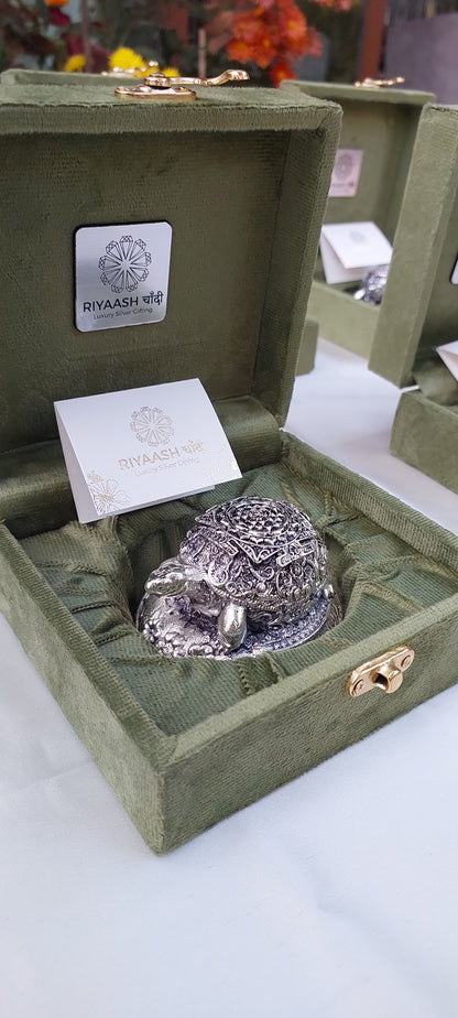 Silver Designer Tortoise