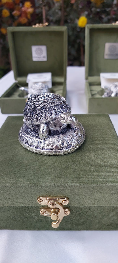 Silver Designer Tortoise