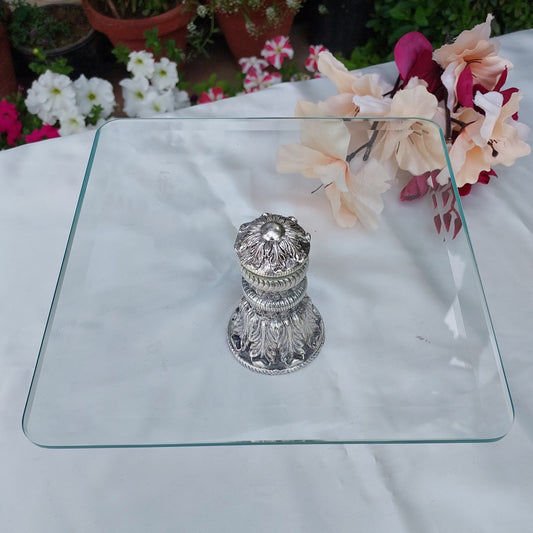 One Leg Silver Platter