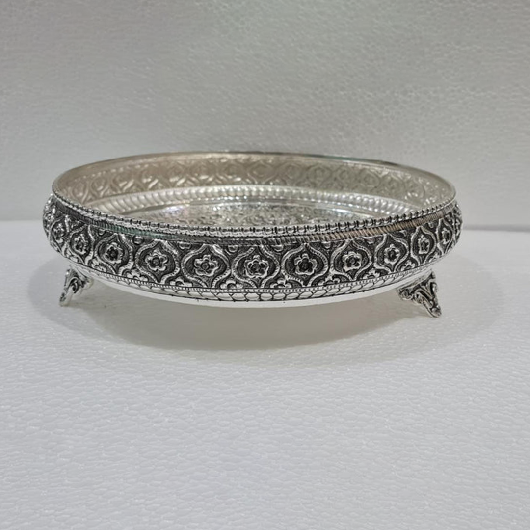 Pure Silver Carved Urli