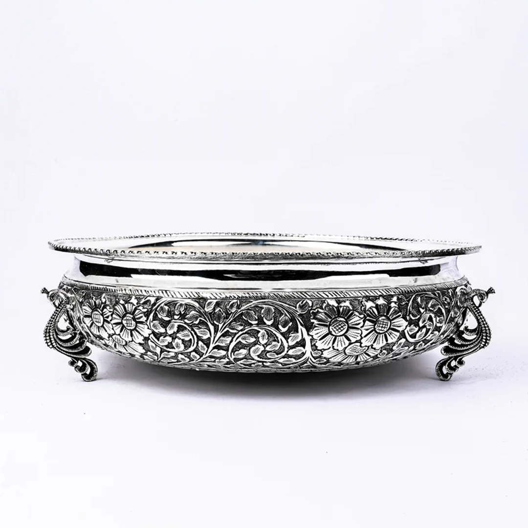 Silver Carved Urli