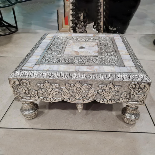 Silver Chowki: A Perfect Blend of Elegance and Craftsmanship