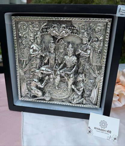 Silver Ram-Darbar LED Frame