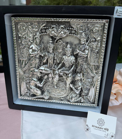Silver LED Frame