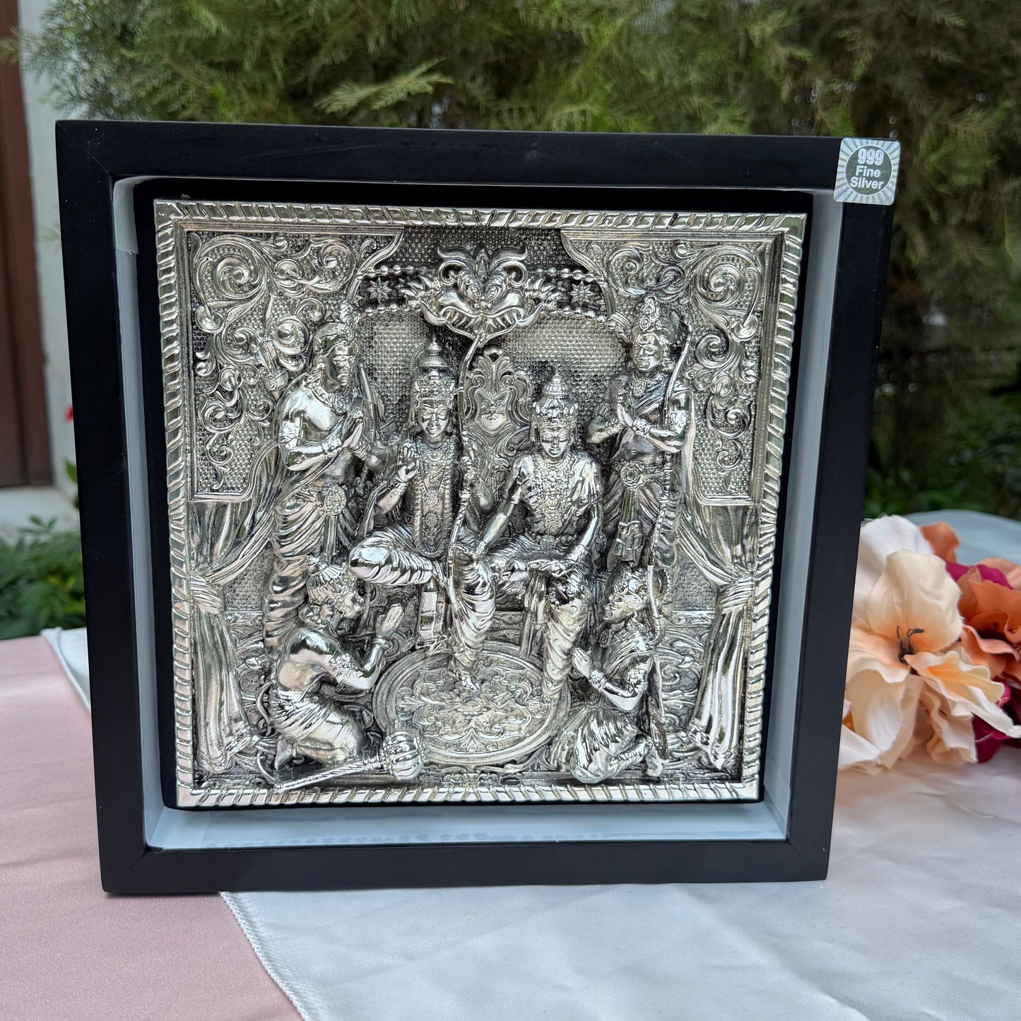 Silver LED Frame