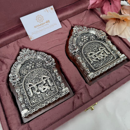 Silver Riddhi Siddhi Pair