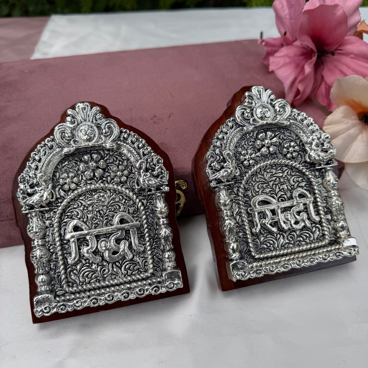 Silver Riddhi Siddhi Pair