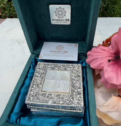 Silver Tea Coaster