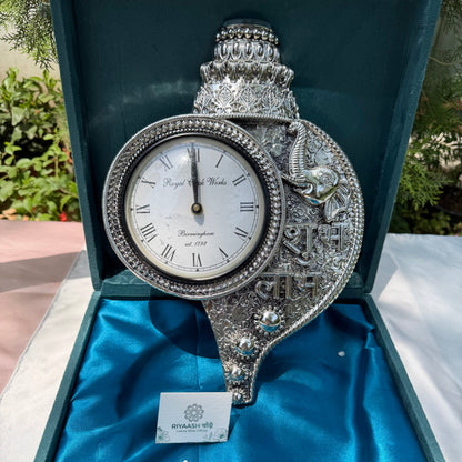 Silver Shank Clock