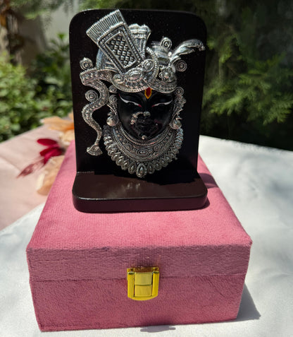 Silver Black Shreenathji