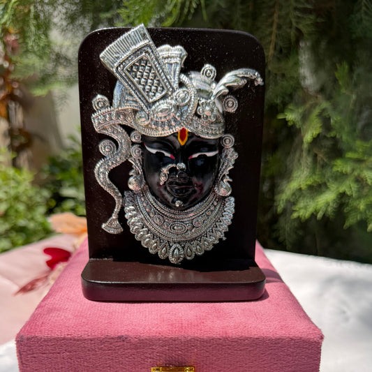 Silver Black Shreenathji