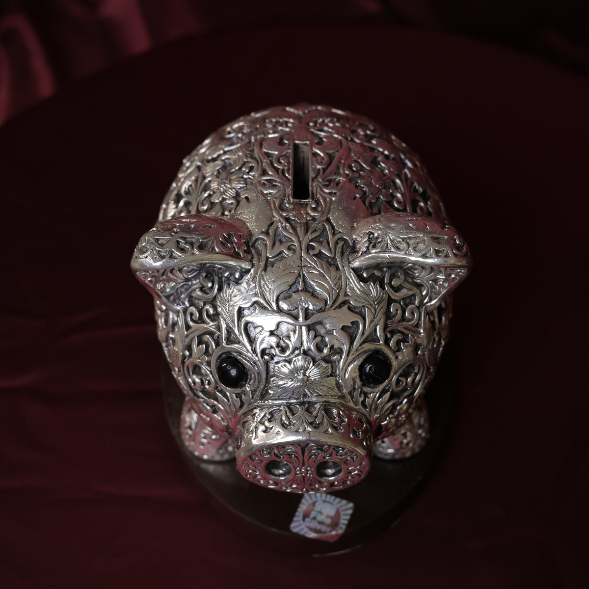 Silver Piggy Bank