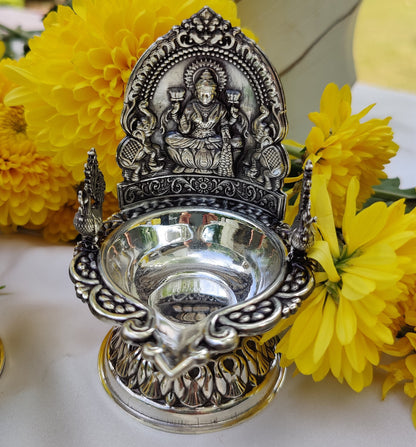 Silver Laxmi Diya