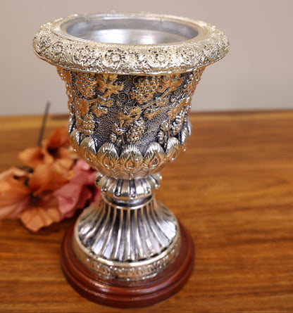Silver Candle Stand