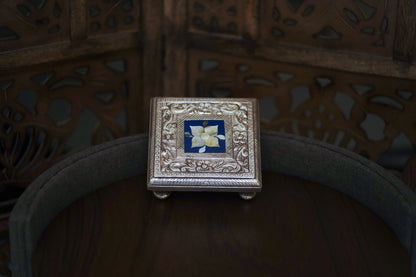 Silver Small MOP Chowki