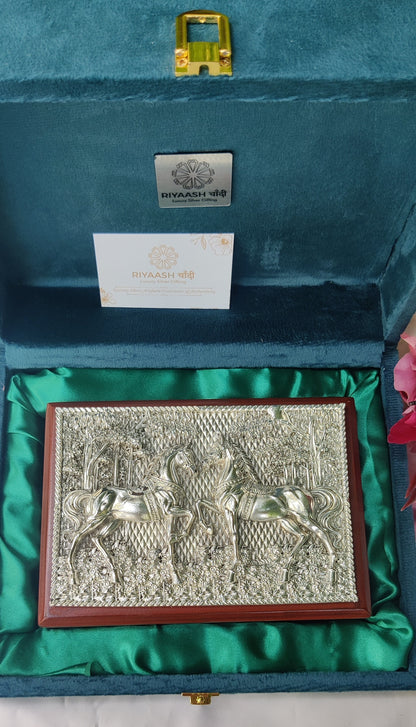 Silver Horse Dry Fruit Box