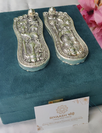 Silver New Charan Pair