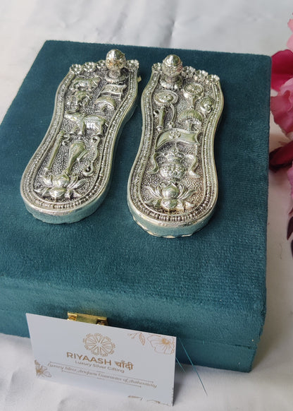 Silver New Charan Pair