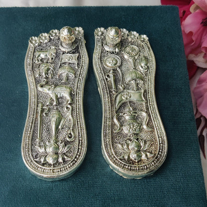 Silver New Charan Pair