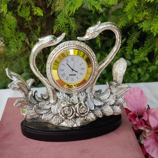 Silver Double Duck Watch