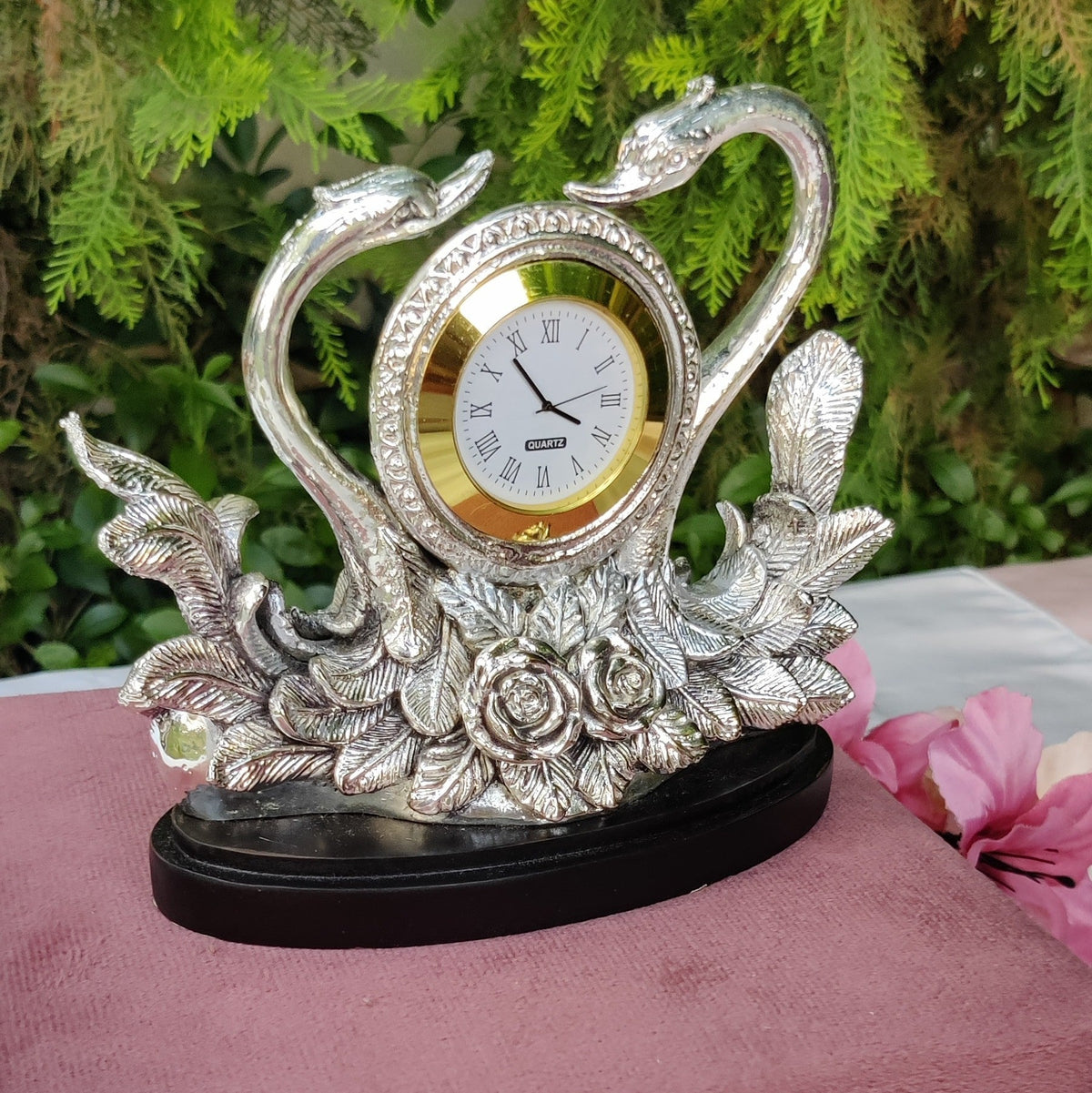 Silver Double Duck Watch