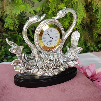 Silver Double Duck Watch