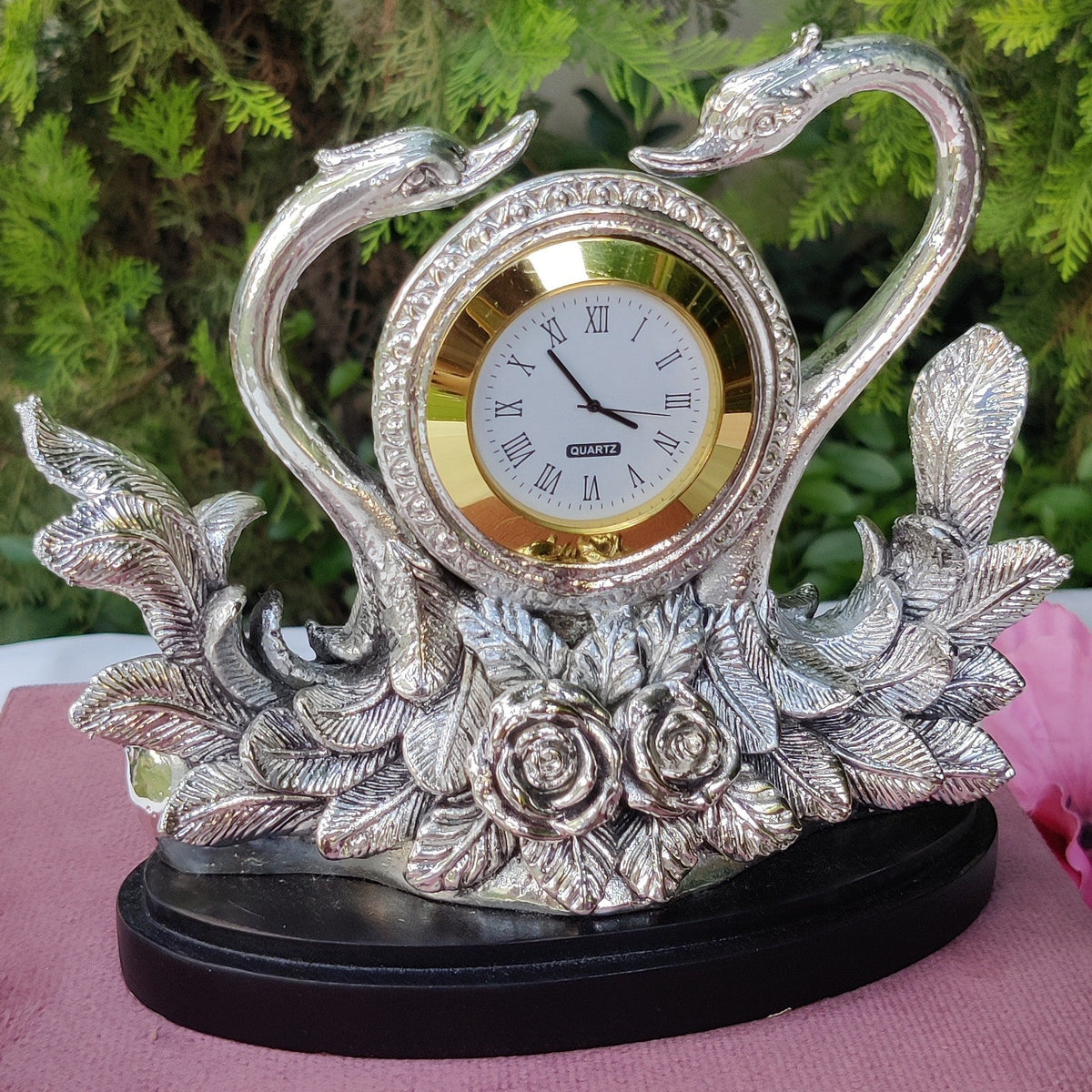 Silver Double Duck Watch