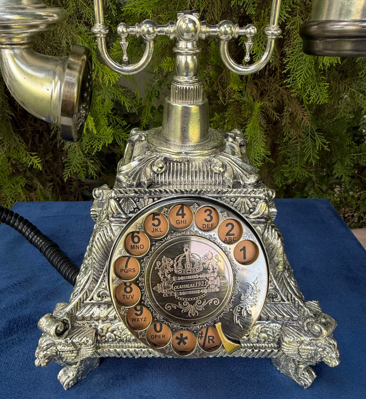 Silver Telephone