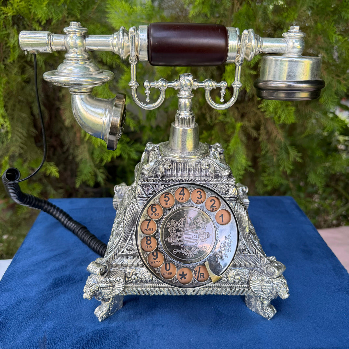 Silver Telephone