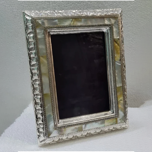 MOP Silver Photo Frame 