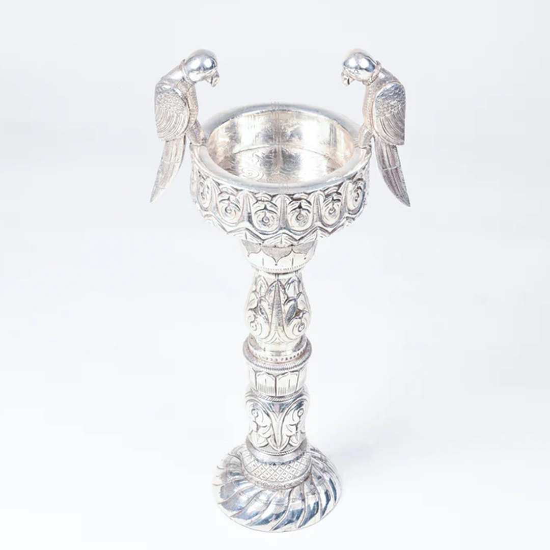 buy Silver Parrot Stand