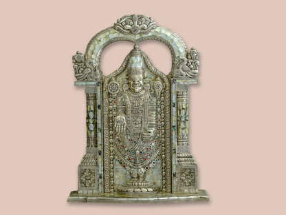 Image of Tirupati Balaji in Silver MOP