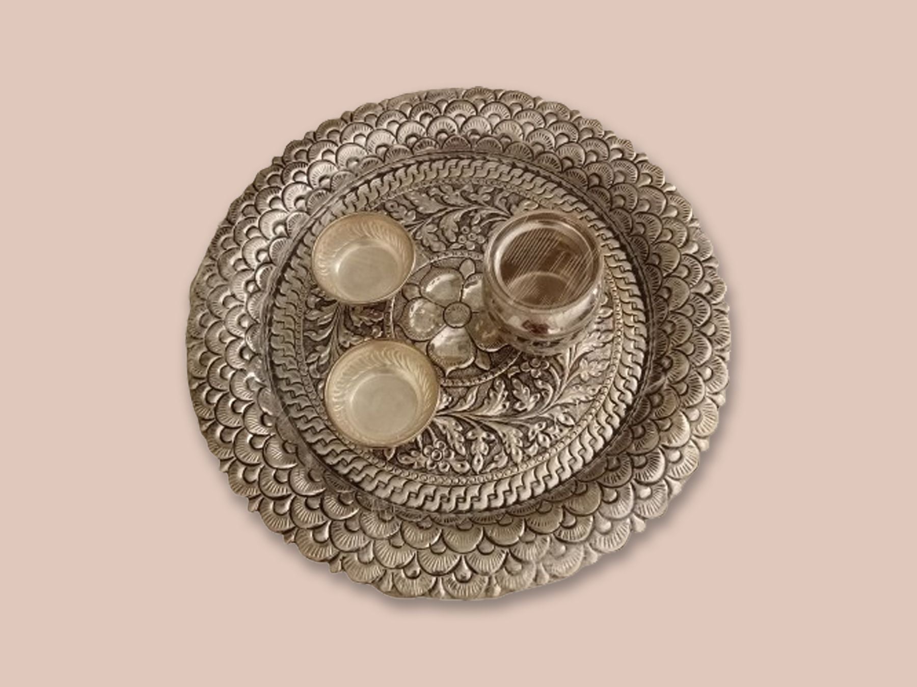 product of Silver Puja Thali Set