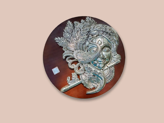 Product of Silver Krishna Idol
